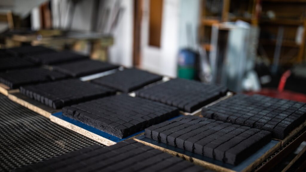 coconut briquette charcoal for shisha