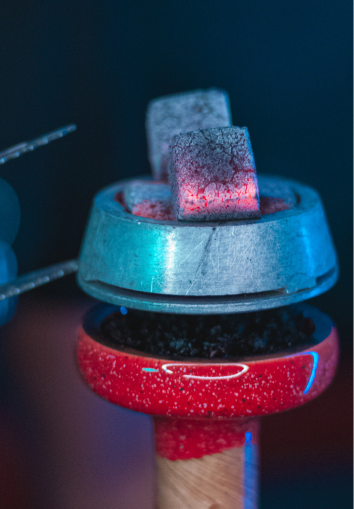 Photo Coconut charcoal briquette for shisha - Coconut product supplier